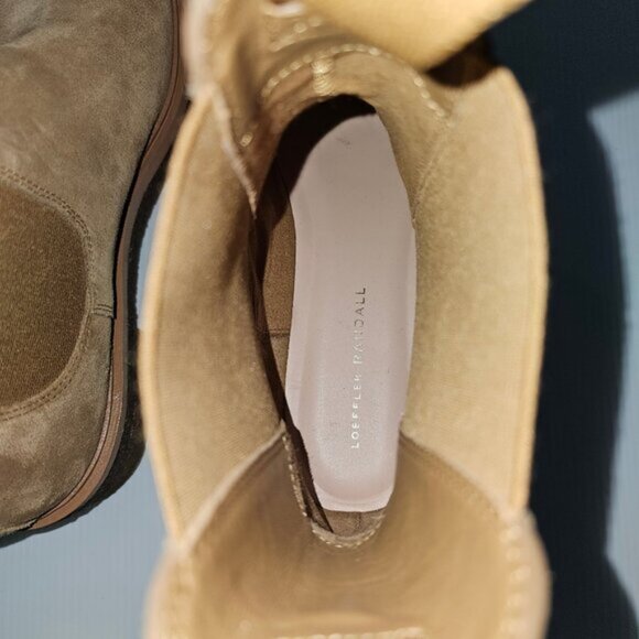 Loeffler Randall Raquel Ankle Boot Womens 11 Brown Suede Pull On Chelsea Fall - Picture 12 of 15